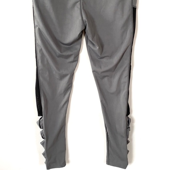 Legging Park Gray, Black mesh sides leggings, NWT - Picture 8 of 9